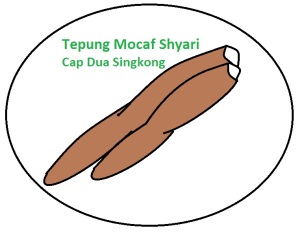 Logo baru tepung Mocaf shyari